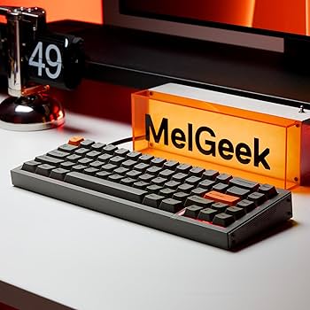 MelGeek Real67 グレー Amazon.com: MelGeek REAL67 Wired Keyboard, Gaming Keyboard